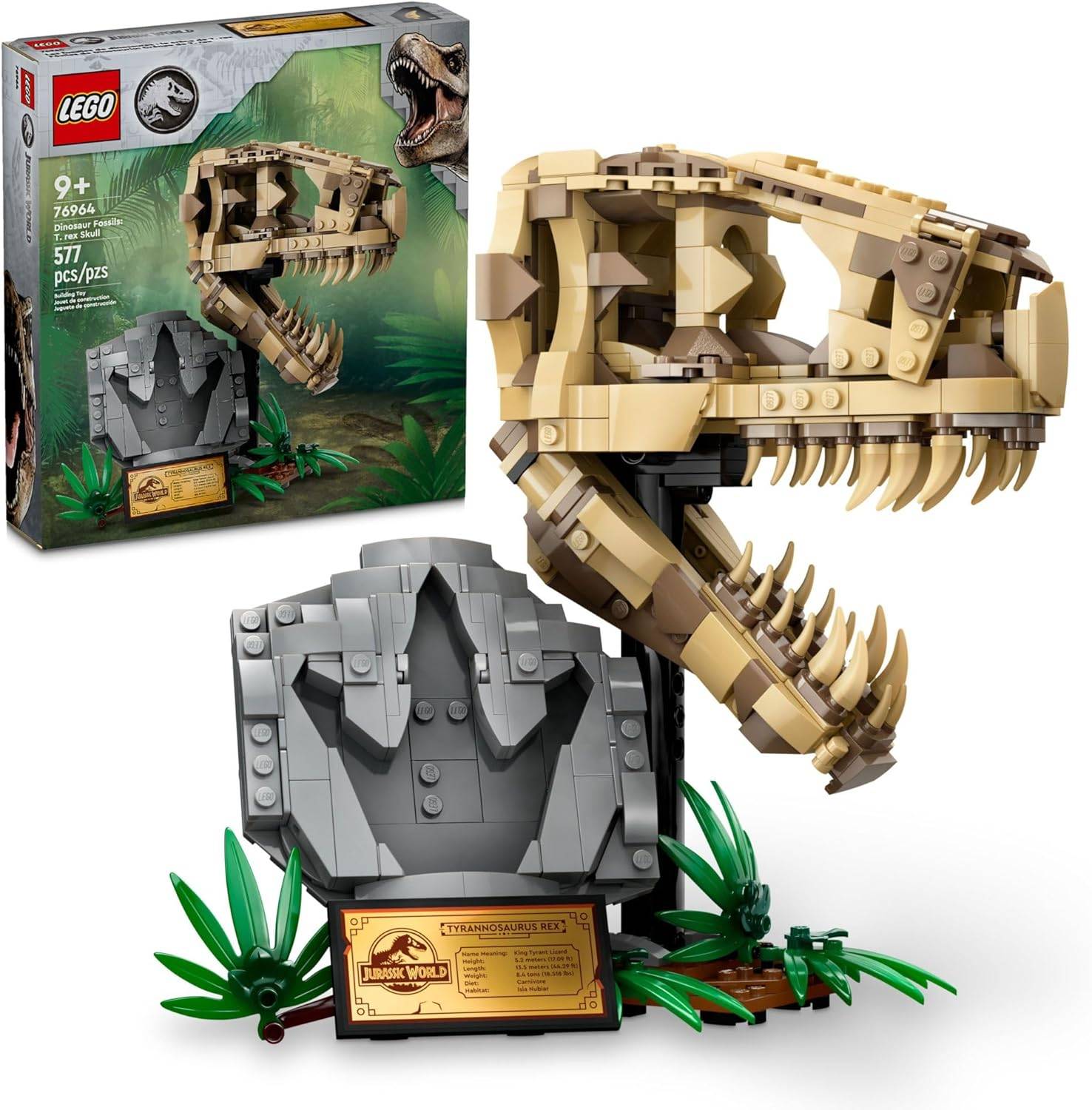 Lego T. Rex ဦး ခေါင်းခွံ