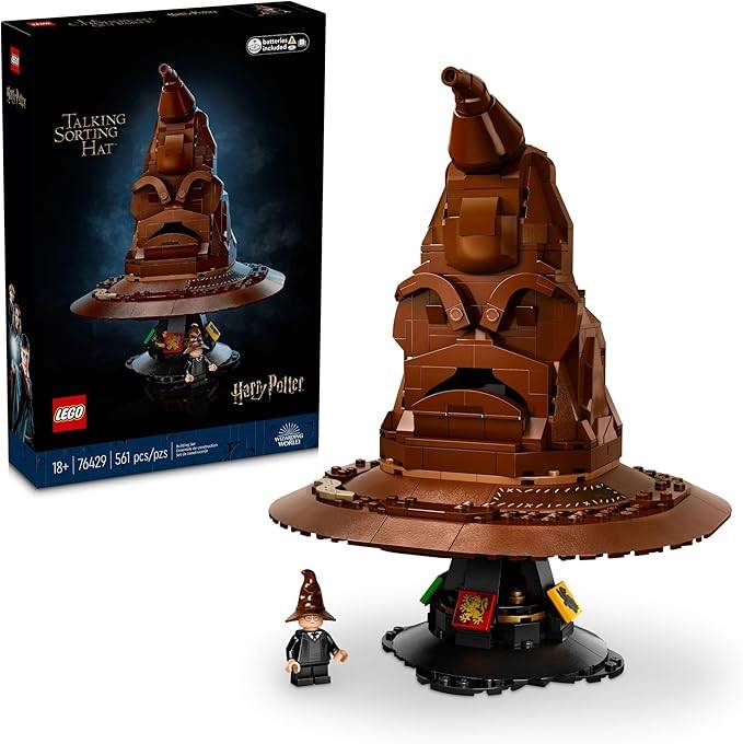 Lego Harry Potter သည်အမေဇုံ၏အနိမ့်ဆုံးစျေးနှုန်းတွင် Sorting Hat