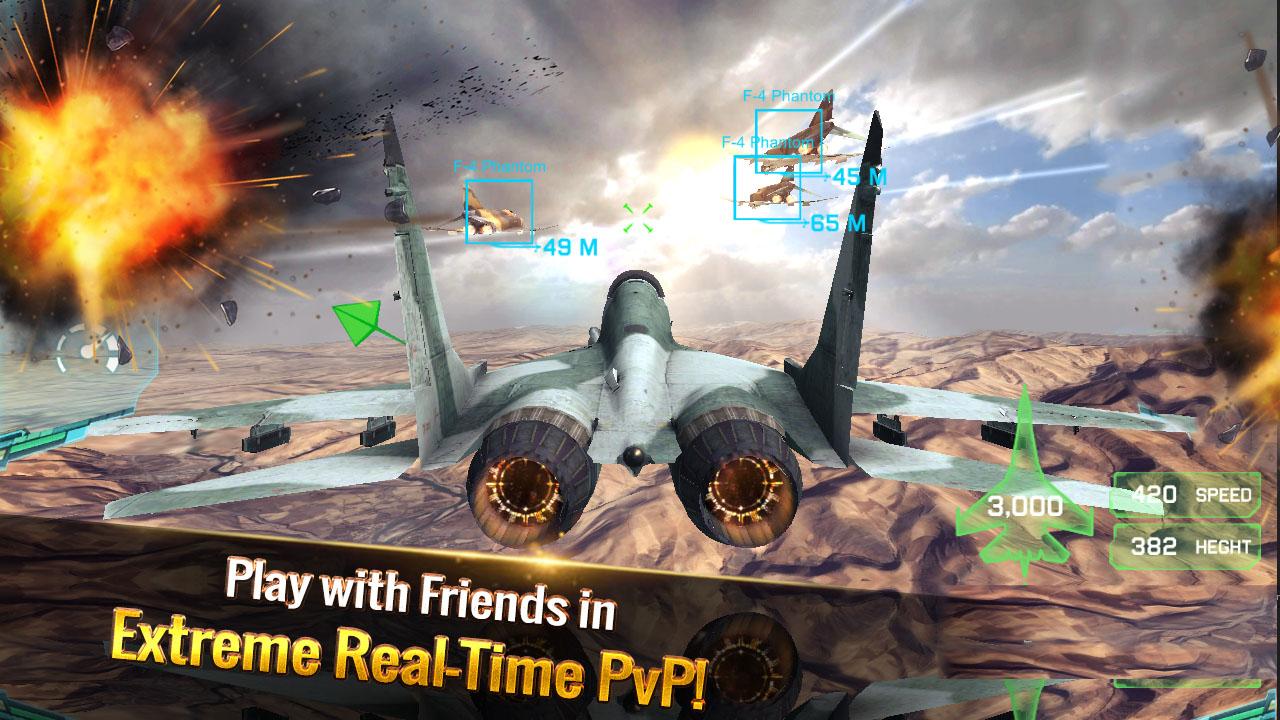 Ace Fighter: Modern Air Combat ภาพหน้าจอ 0