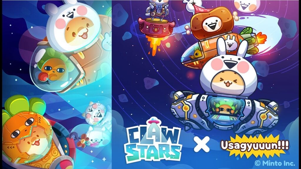 Es ist eine flauschige Space Odyssee, als die Klauenstars X Usagyuuun Crossover heute fallen!