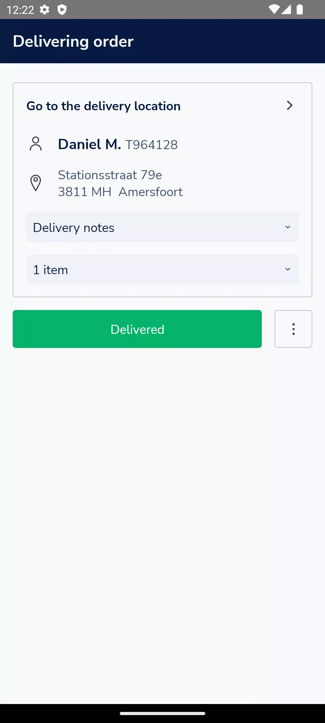 Deliverect for Couriers Скриншот 1