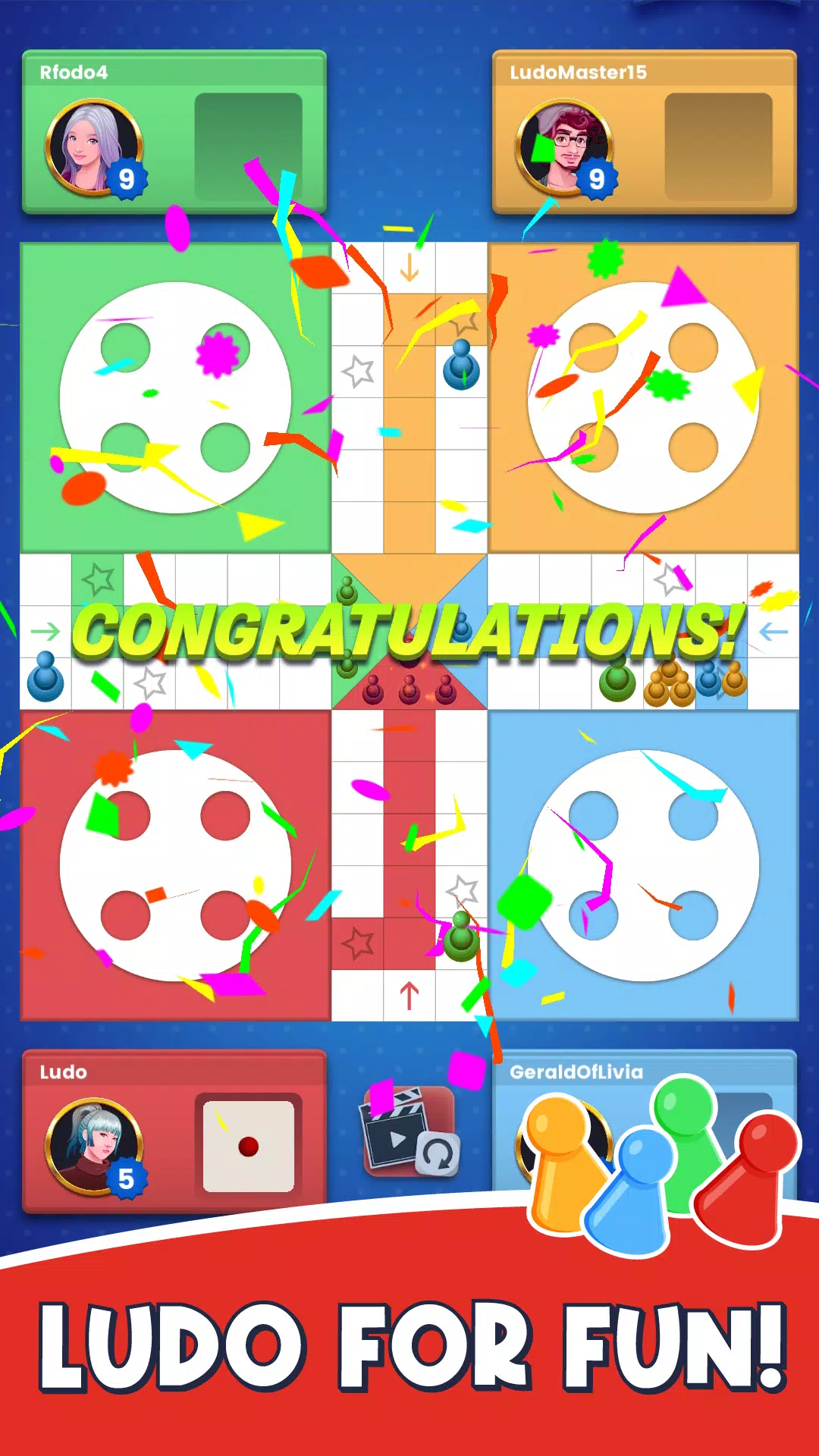 Ludo - Offline Board Game Screenshot 1