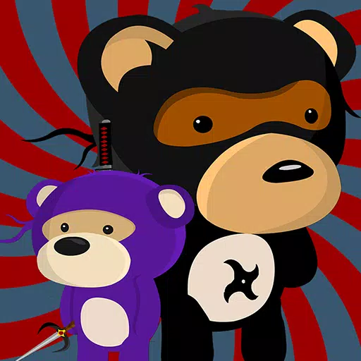 Ninja Bear: Slingshot Shooter