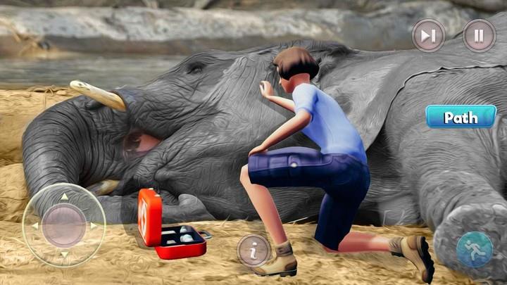 Wonder Animal Zoo Park Games Captura de pantalla 2