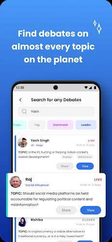 Peopl: Debate & Network স্ক্রিনশট 1