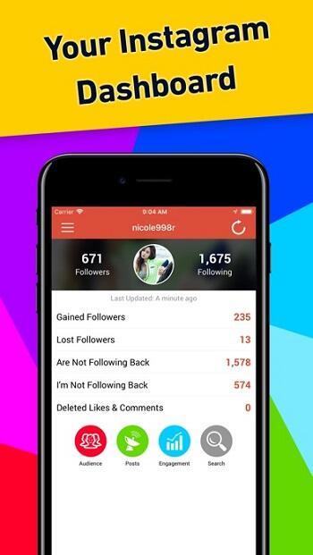 Follower Tracker Pro Mod Tangkapan skrin 2