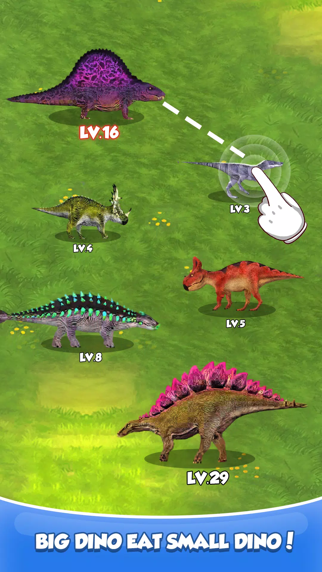 Merge Dino: Survival Monster Скриншот 1