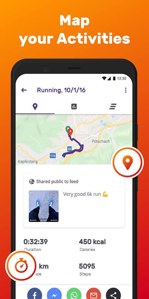 Appli pour courir - FITAPP Capture d'écran 3