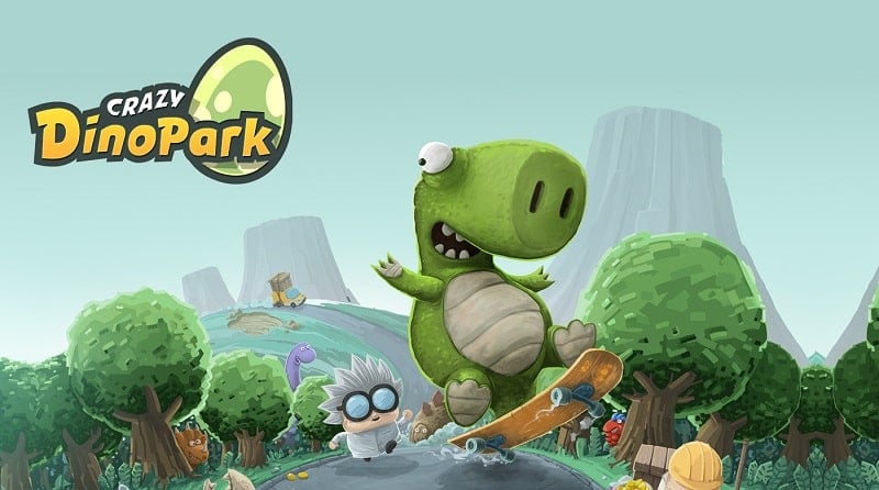 Crazy Dino Park Screenshot 0