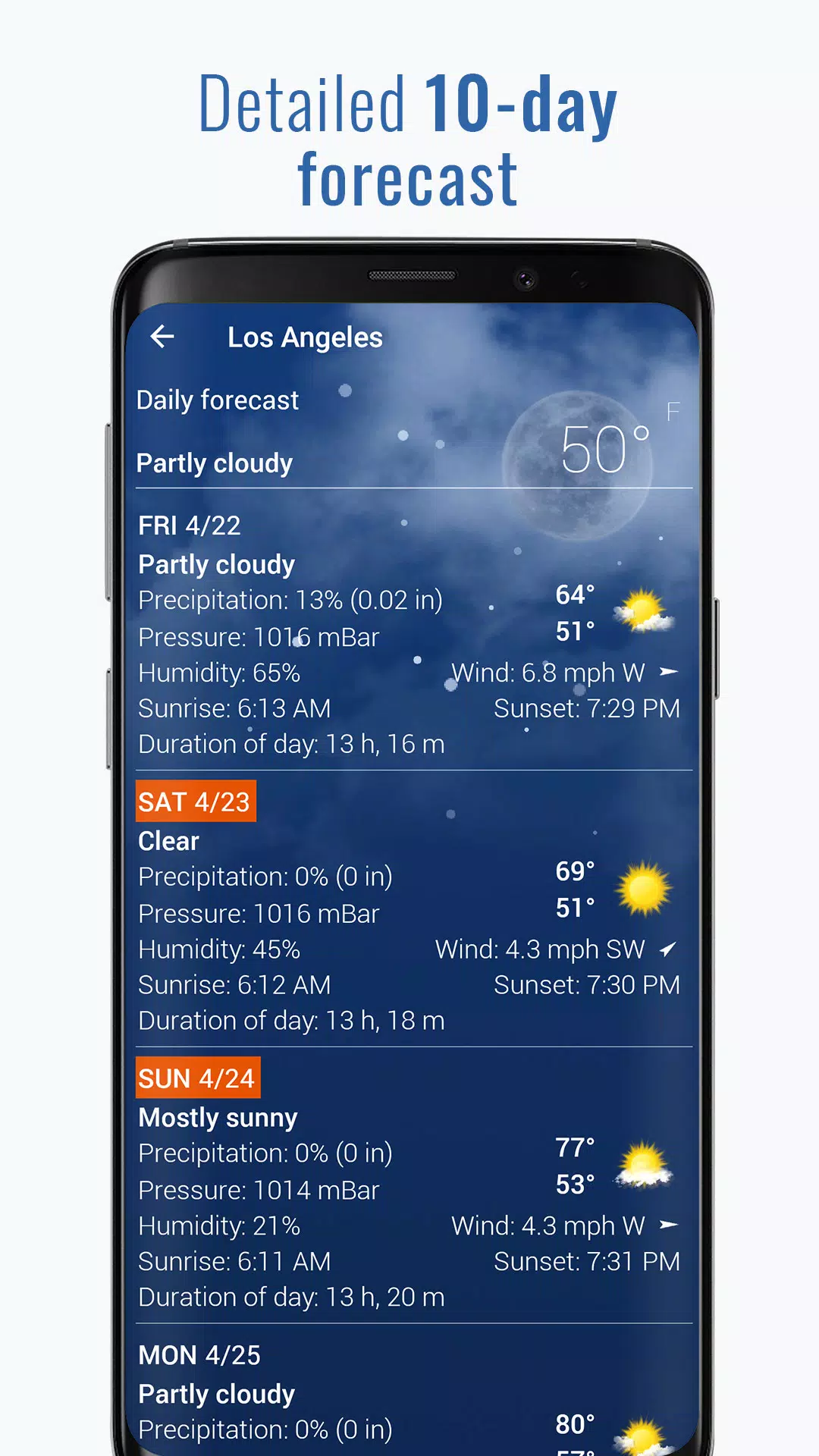 Digital Clock & World Weather Screenshot 3