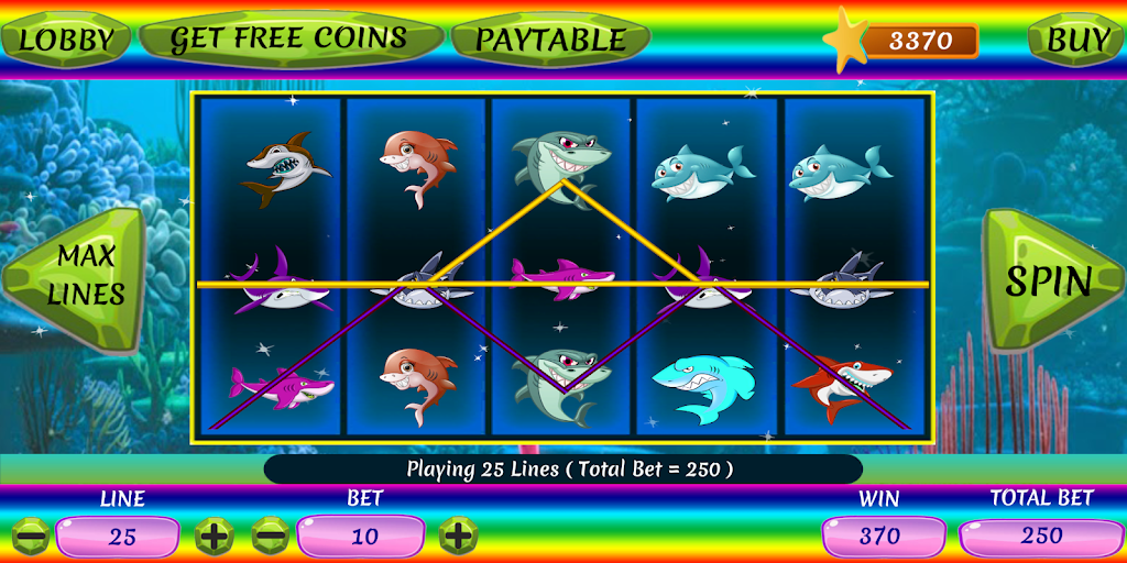 Shark Slots 스크린샷 2