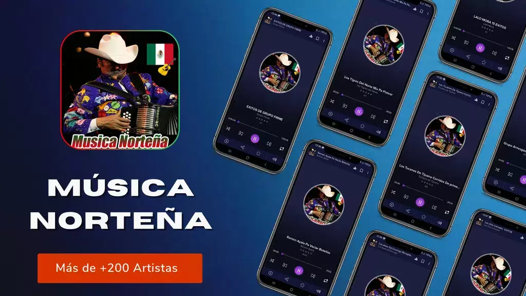 Música Norteña Mexicana Captura de tela 0