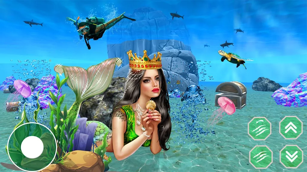 Mermaid Princess simulator 3D স্ক্রিনশট 1