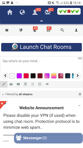 Senior chatz - chat rooms應用截圖第2張