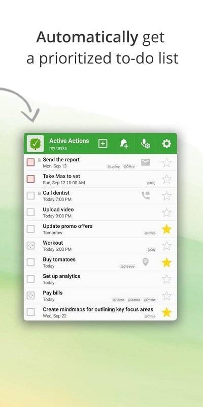 MyLifeOrganized: To-Do List স্ক্রিনশট 2