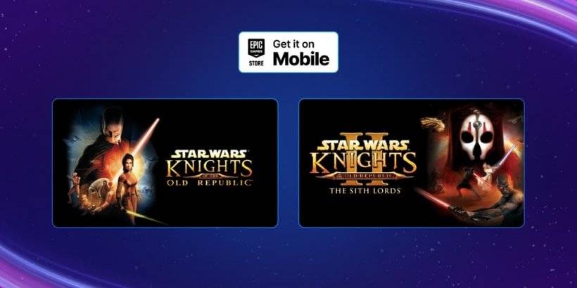 KOTOR llega a móviles a través de Epic Games Store