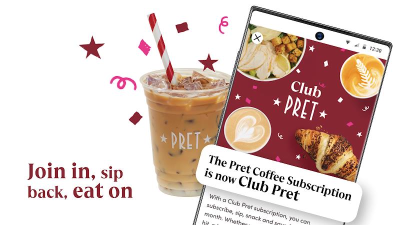 Pret A Manger: Coffee & Food スクリーンショット 1