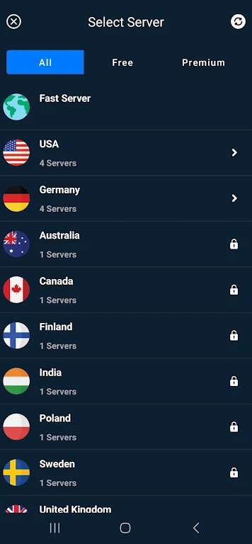 Vanguard VPN | Fast-Secure VPN Tangkapan skrin 2