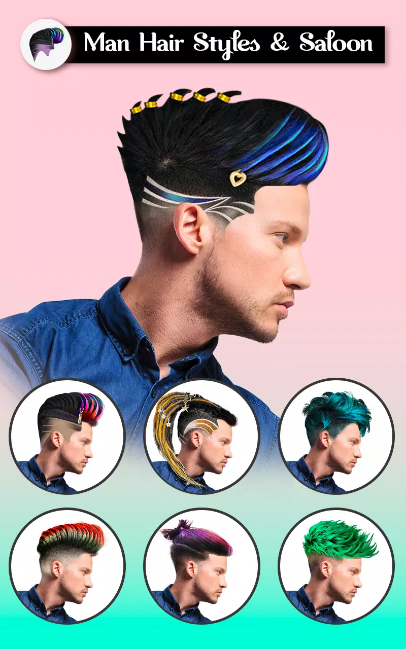 Macho - Man makeover app & Pho Скриншот 0