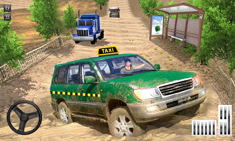 Offroad Mountain Car Simulator: Taxi Driving 2021 স্ক্রিনশট 0