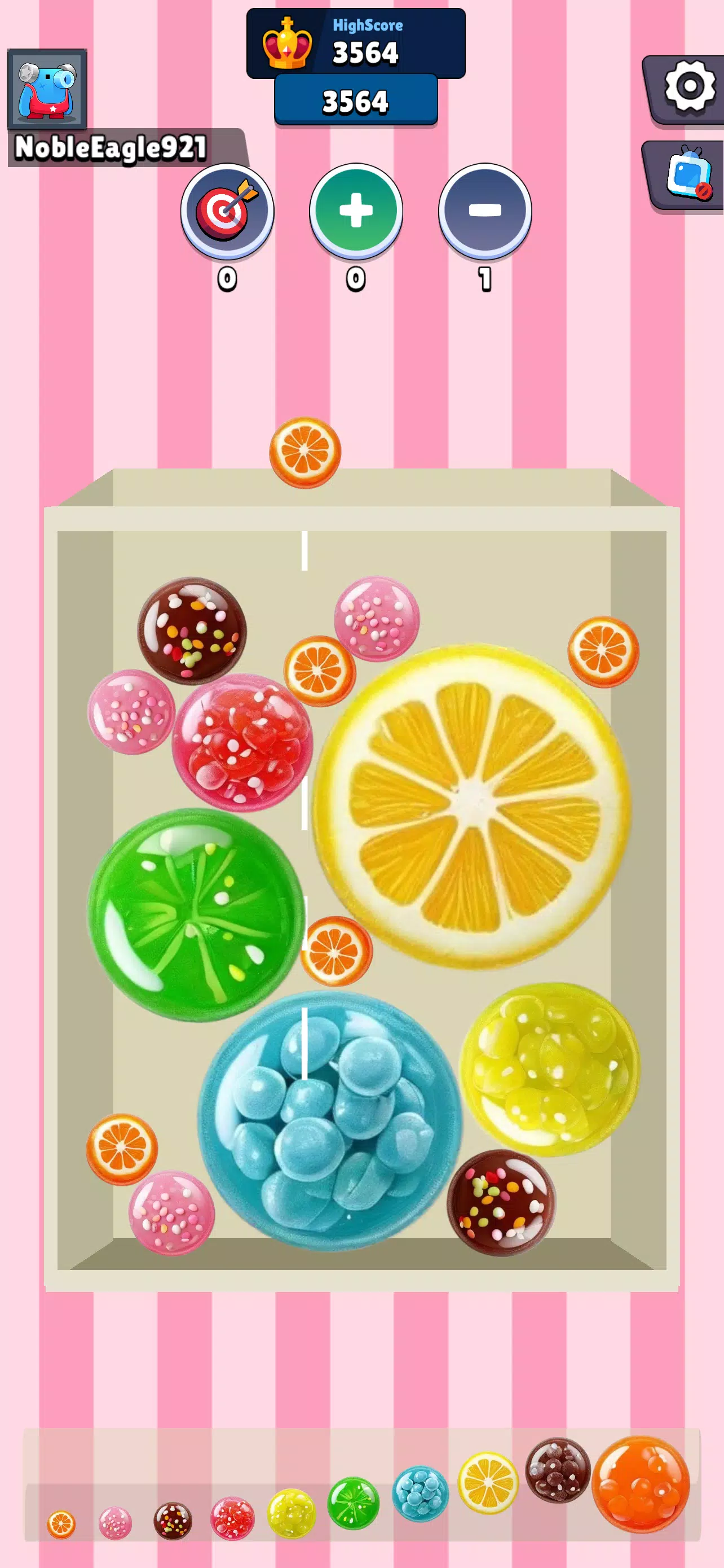 Candy Merge Captura de pantalla 2