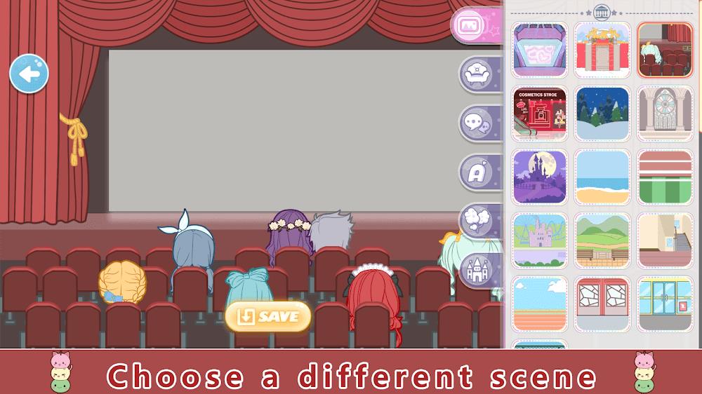 YOYO Doll Anime Dress Up Game Screenshot 3