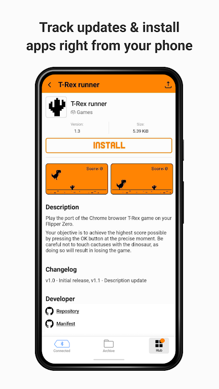 Flipper Mobile App Captura de tela 2