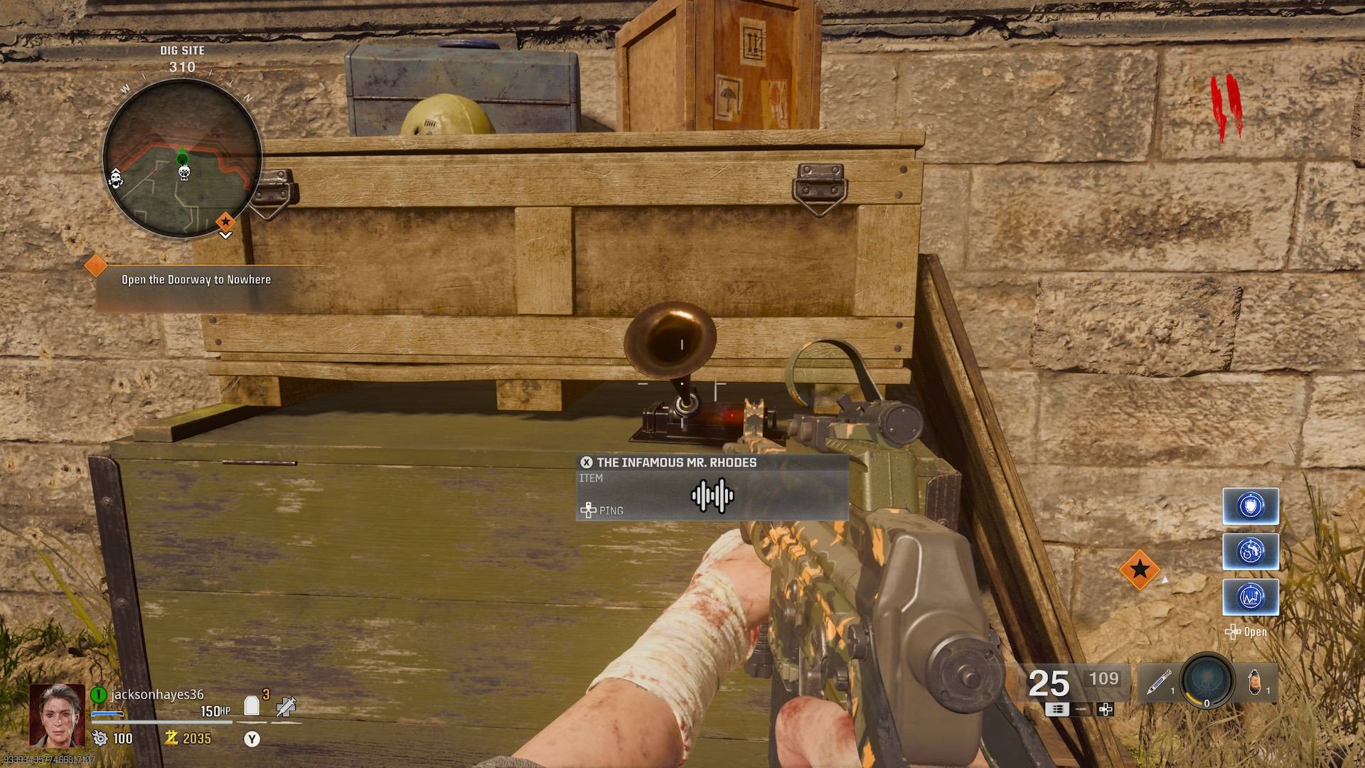 „Black Ops 6 Zombies: wszystkie lokalizacje dziennika audio w grobowcu”