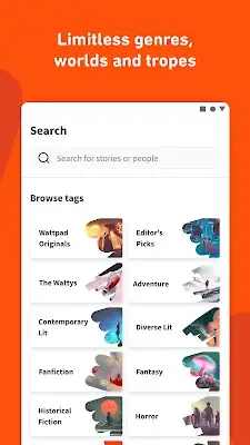 Wattpad - Lire & Écrire Capture d'écran 1