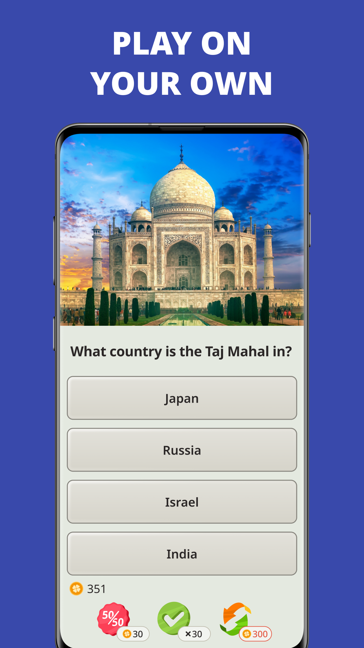 QuizzLand. Quiz & Trivia game Screenshot 1