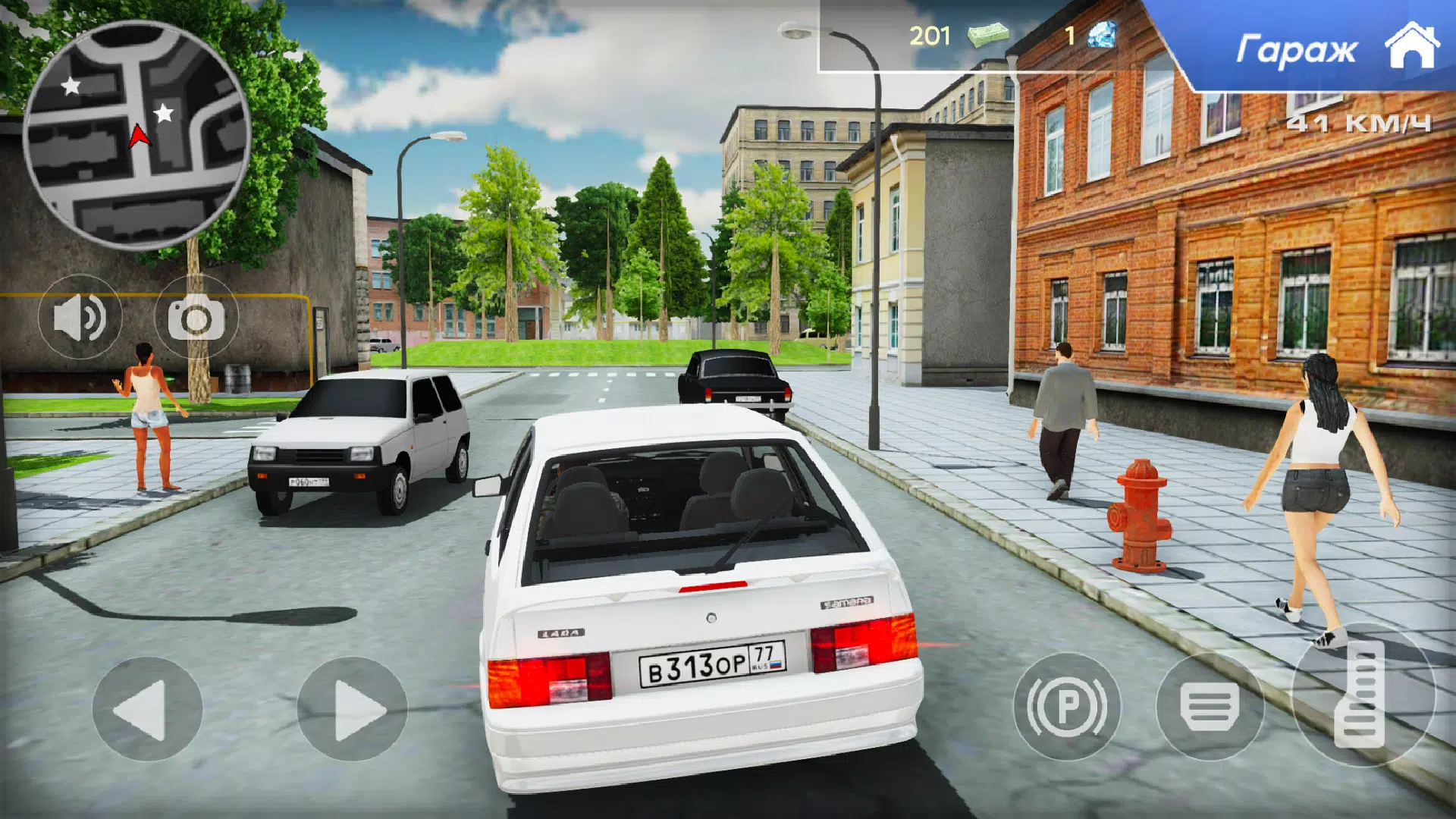 Lada 2113 Russian City Driving Screenshot 1