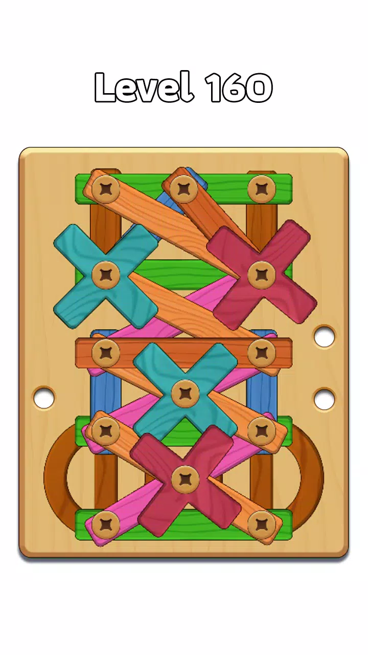 Wood Nuts & Bolt: Screw Puzzle Capture d'écran 3