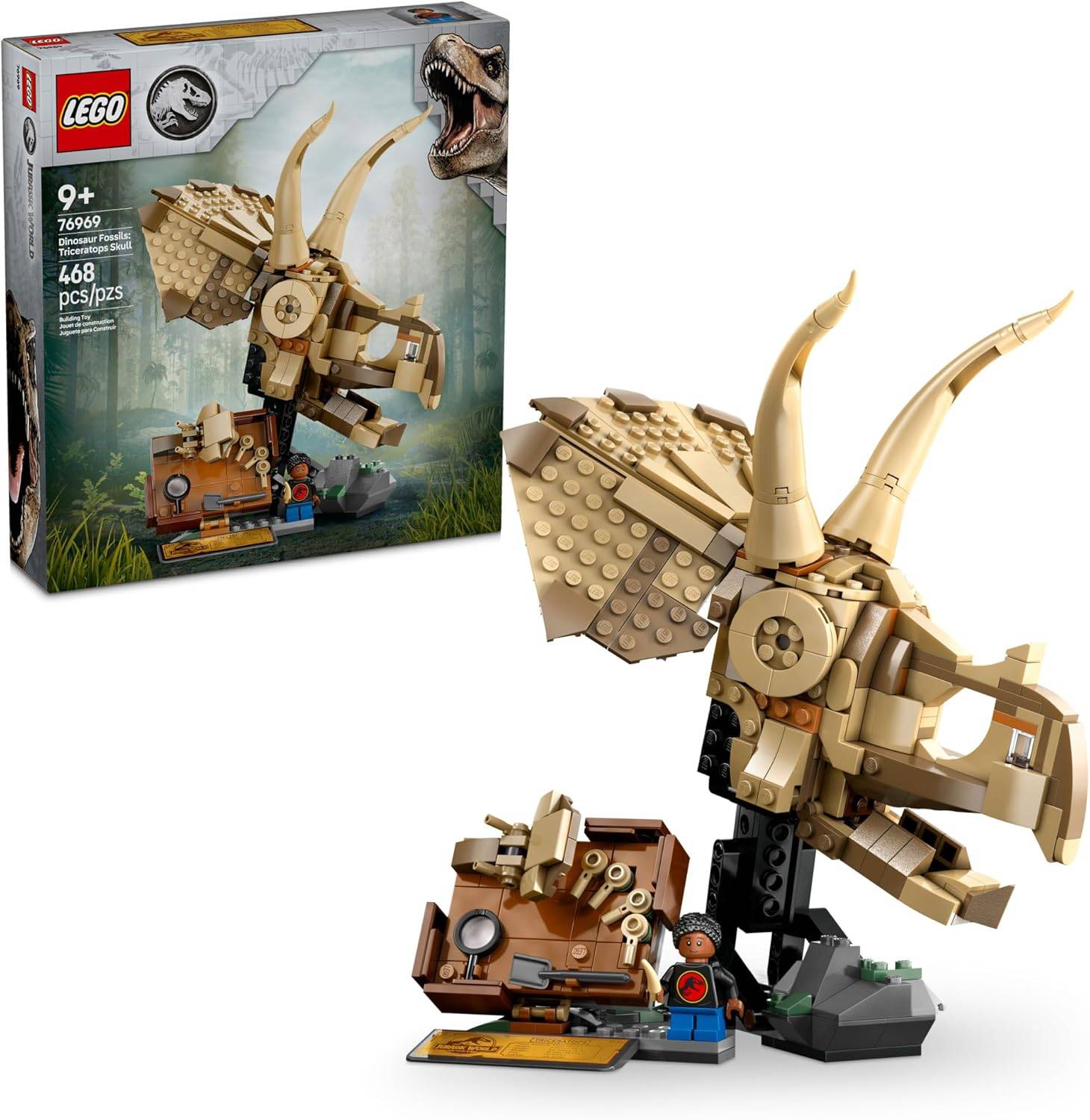 Lego Triceratops Schädel