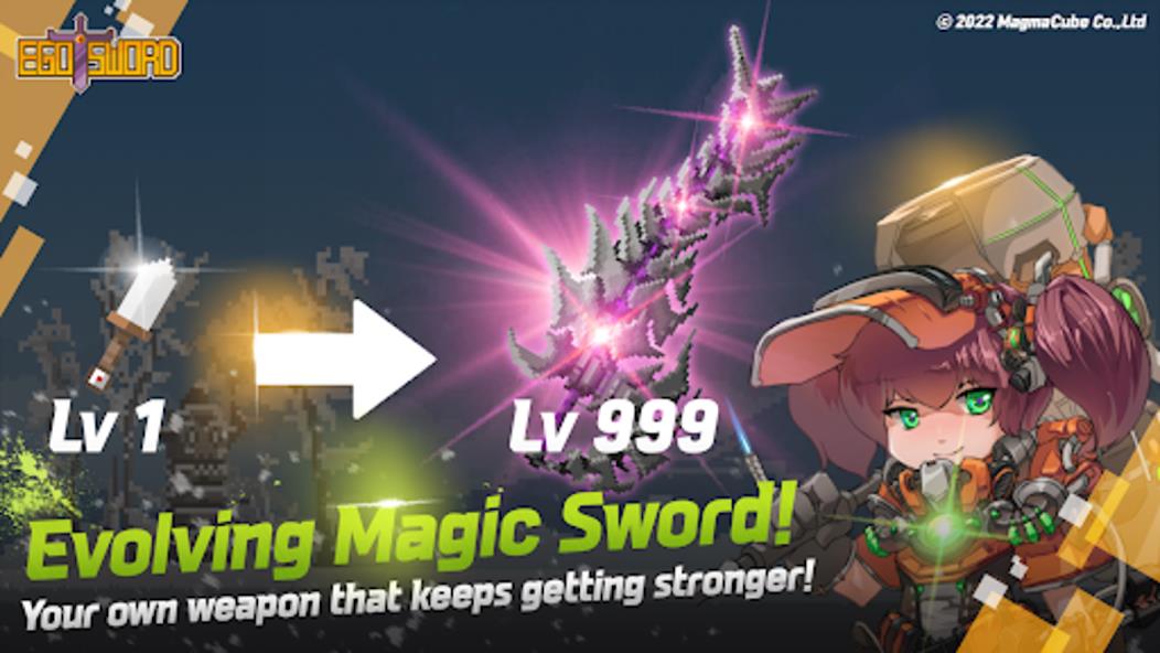 Ego Sword : Idle Hero Training Mod Ảnh chụp màn hình 0