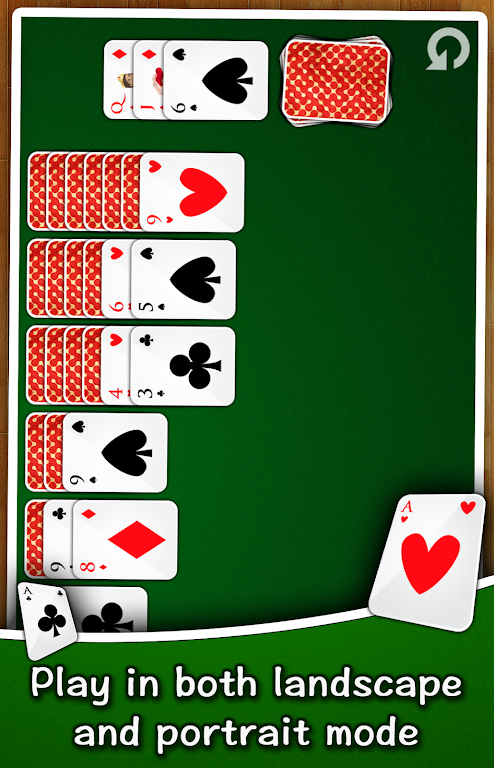 Solitaire FRVR - Big Cards Classic Klondike Game Captura de pantalla 2