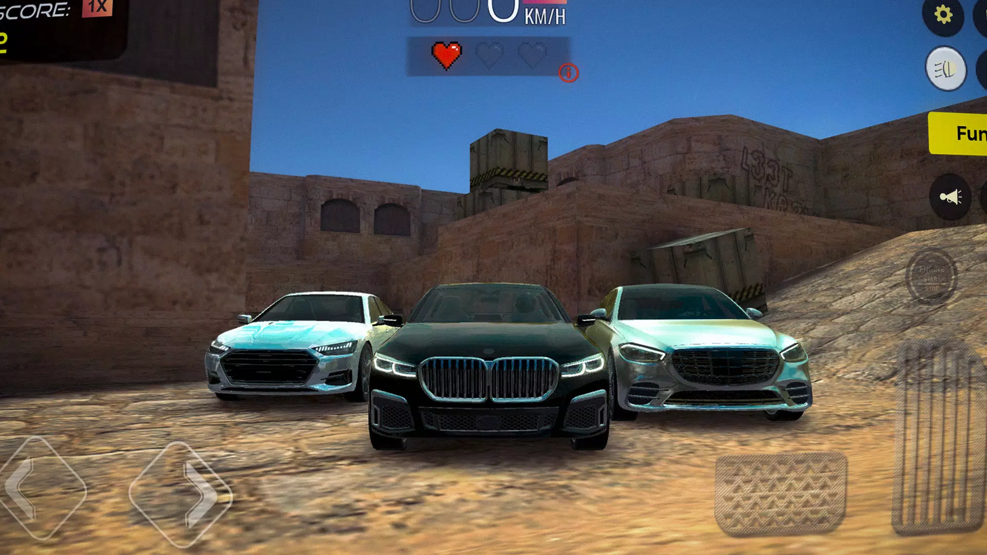 Racing in Car - Multiplayer Captura de pantalla 3