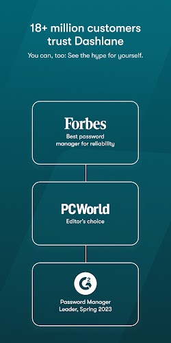 Dashlane - Password Manager Tangkapan skrin 0