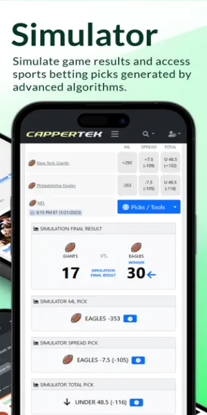 CapperTek Sports Betting Tools Capture d'écran 0