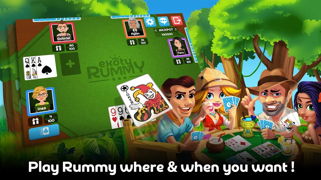 Multiplayer Rummy Game 스크린샷 0