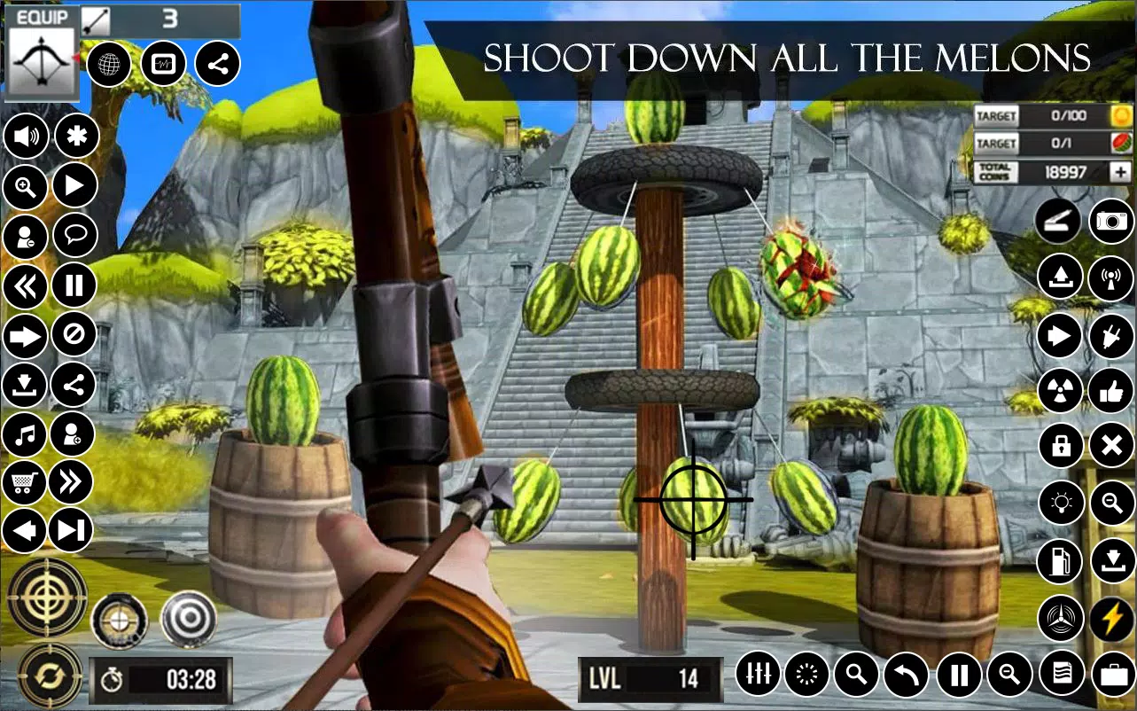 Watermelon Archery Games 3D应用截图第0张