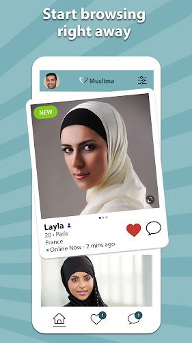 Muslima: Arab &  Muslim Dating Ảnh chụp màn hình 2