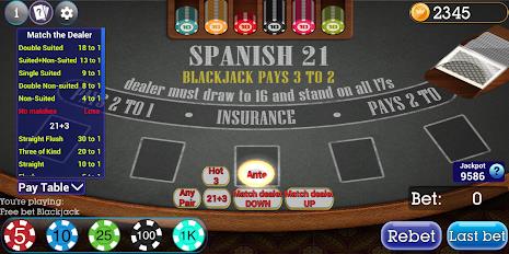 Spanish Blackjack 21 Zrzut ekranu 0