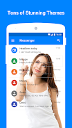 Messenger - Texting App Tangkapan skrin 2