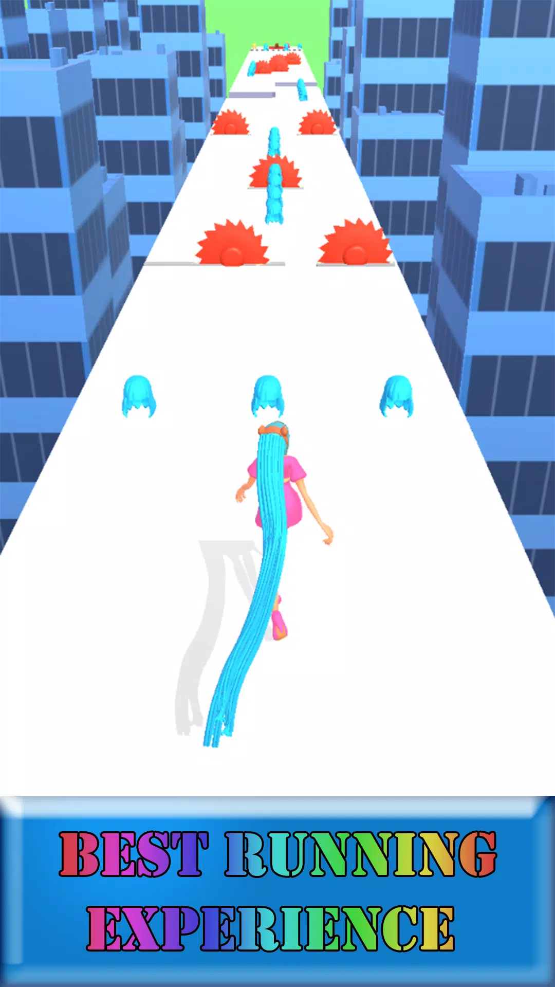 Hair Run 3D Screenshot 0