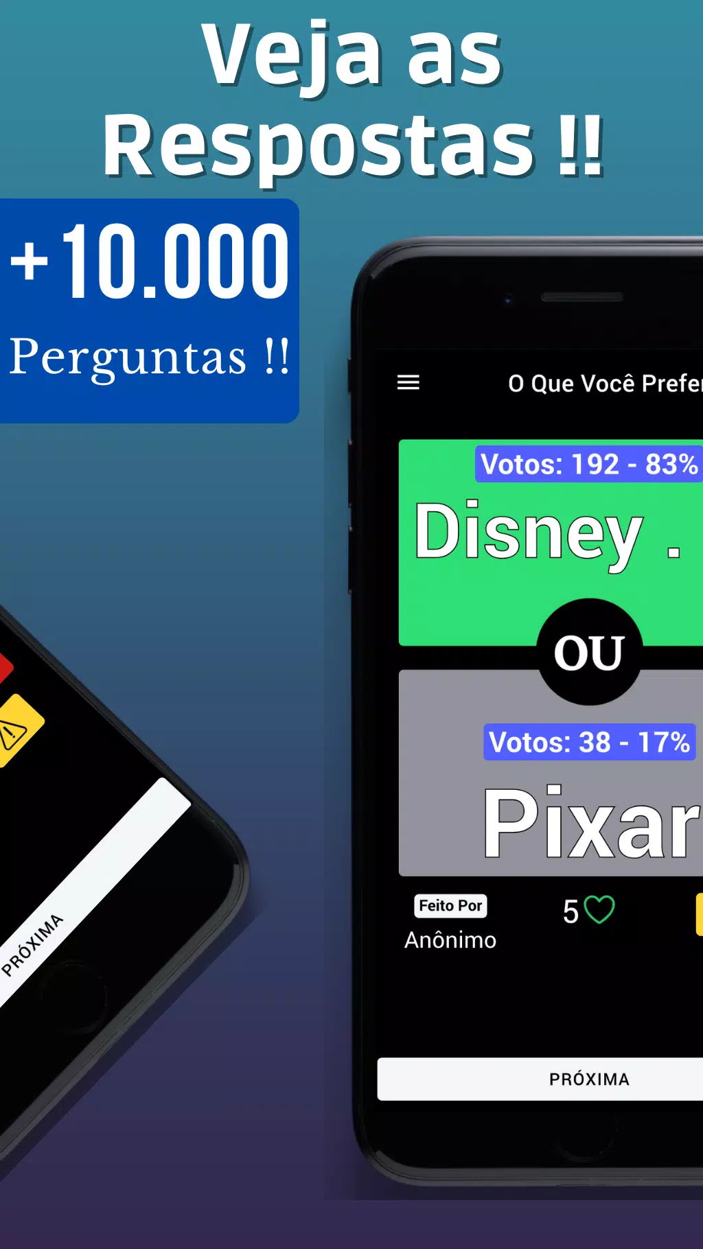 O que você prefere? Скриншот 1