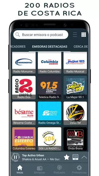 Radios de Costa Rica Online 스크린샷 0