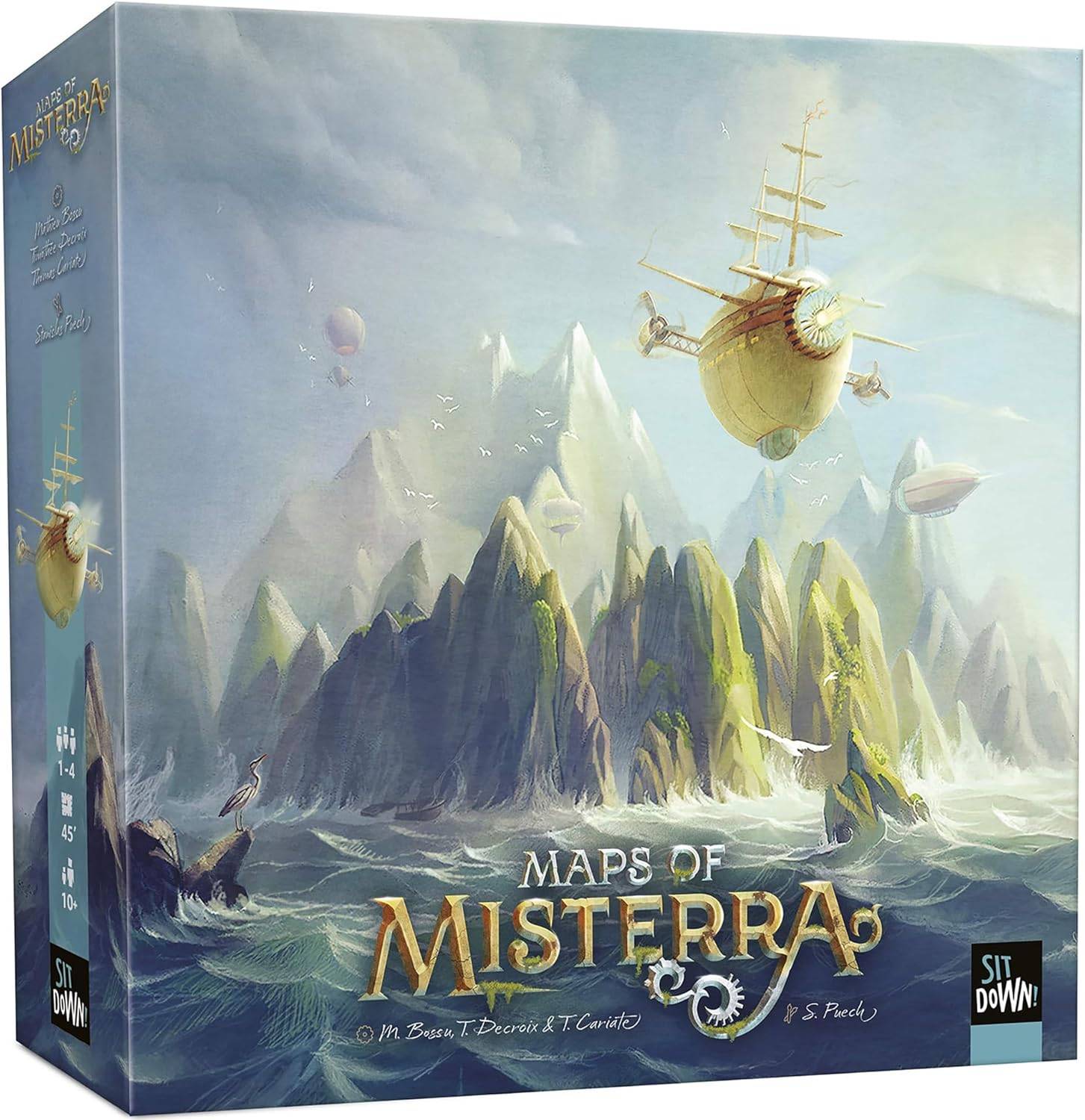 Amazon está teniendo una venta de juegos de mesa en Maps of Misterra por $ 12.99