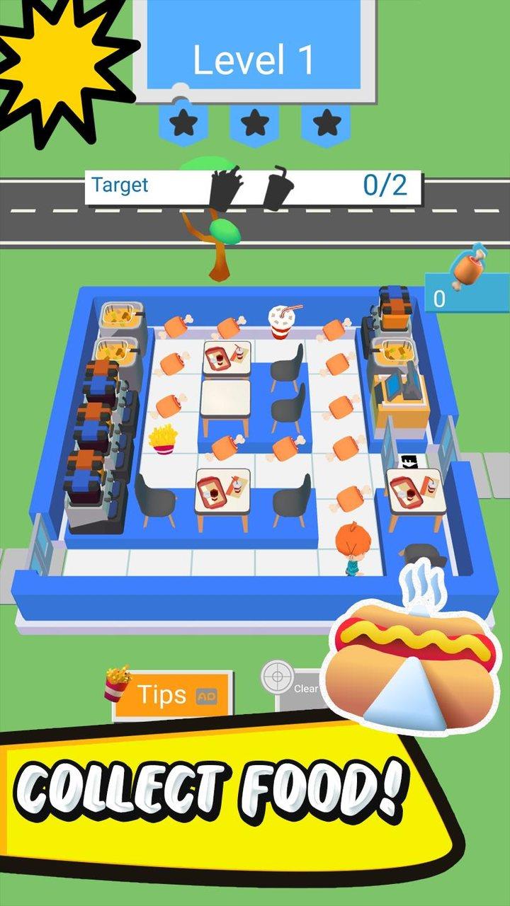 Sandwich Stack Restaurant game Zrzut ekranu 1