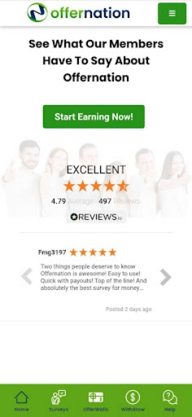 OfferNation Make Money Online Screenshot 0