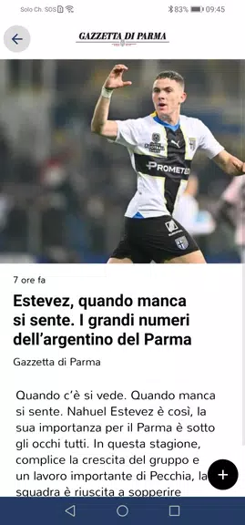 Gazzetta di Parma 스크린샷 2